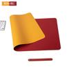 Mouse Pad de Couro Simples e Dupla Face Personalizado Brindes Publicitários Impermeável Protetor de Mesa Escritório Amazon Fabricante Atacado