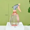 Botella pulverizadora, riego de flores, mata insectos, rosa transparente, verde transparente, botella pulverizadora 500ml