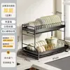 Prateleira Organizadora de Armazenamento para Cozinha e Casa Prateleira para Pratos e Tigelas Armário Simples Moderno para Tigelas Organizador de Suporte para Tigelas
