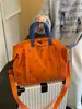Nova Bolsa de Mão Tote Bordada com Laço de Grande Capacidade para Mulheres, Pode ser Colocada no Carrinho de Mala, Bolsa de Viagem Impermeável para Embarque, Bolsa de Mala Venda por Atacado
