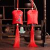 Saquinhos Bordados Estilo Chinês de Ano Novo Sacos Vazios Atacado, Saquinhos de Bênção, Saquinhos com Flores Secas, Toque de Luxo, Atacado de Fábrica
