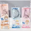Bonito dos desenhos animados régua estudante multifuncional transparente 20 centímetros papelaria triângulo régua transferidor quatro- peça conjunto atacado