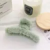 Presilhas de Cabelo de Pelúcia Outono e Inverno, Presilhas de Cabelo Fofas e Doces para a Parte de Trás da Cabeça, Presilhas de Cabelo de Pelúcia Coloridas como Doces, Vendas Diretas de Fábrica, Atacado de Presilhas de Cabelo