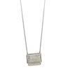 Collar Largo con Colgante de Bolso Tejido de Segunda Mano para Mujer 2026 Nuevo Estilo Lujo Ligero Estilo de Nicho Accesorio de Cadena para Suéter