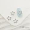 Flash Estrela de Cinco Pontas Nail Art Jóias Buchelati Nail Art Liga Estrela Diamante Decoração Pentagrama Diamante Metal Decoração