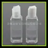 50ml Tapa de Qiuqiu botella cuadrada transparente botella de rocío puro Botella tónica Botella de champú 50ml botella cuadrada para loción