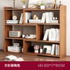 Estante de almacenamiento de escritorio, estantería retráctil creativa, estante de almacenamiento multicapa para dormitorio de estudiantes, escritorio, casillero simple