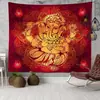 Tapiz de Amazon Transfronterizo ins Colgante Tela de Fondo Bohemio Mandala Elefante Tela de Pared Manta Decorativa Europea y Americana