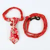 Corbata Creativa Estilo Nuevo Collar para Perro Suministros para Mascotas Hogar y Exterior Lindo Collar de Cuello Estilo Japonés Venta al por Mayor