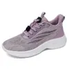 Zapatos de Malla para Mujer de Primavera, Transpirables y Ligeros, Zapatos Deportivos para Personas Mayores, Zapatos de Malla Suaves y Antideslizantes Casuales para Madres de Mediana Edad y Mayores