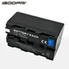 Aplicável à bateria de câmera digital Sony NP-F750 gravador de vídeo luz de preenchimento monitor bateria de decodificação