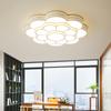 Lámpara de Techo LED Nueva 2023 para Hogar Redonda Sala de Estar Foco Lámpara de Pasillo 1.35m m Lámpara con Forma de Flor Iluminación