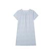 Camisón de Algodón Estampado de Primavera y Verano para Mujer 2025 Nuevo Encaje Suelto Ropa de Casa Estilo Japonés Amigable con la Piel Ropa de Dormir para Exterior