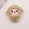 Pingente de Boneca de Cordeiro Cacheado Desenho Animado Chaveiro de Bolsa de Casal Broche de Acessórios para Roupas DIY Acessórios Pequenos de Boneca