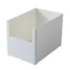 Caja de Almacenamiento Ángulo Recto Gran Capacidad Almacenamiento de Libros Archivos Oficina Hogar Suministros Estante Caja de Almacenamiento de Escritorio