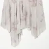 Artículo de AliExpress de venta caliente transfronterizo: Colección nueva primavera 2026, elegante y moderno vestido asimétrico de malla de seda floral, 5039651