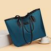 Bolso de Ocio de Gran Capacidad para Comercio Exterior Transfronterizo, Bolso de Hombro Simple Nuevo para Mujer, Bolso Tote Oxford para Estudiante y Viajero