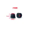 Tapón tapón de tubo redondo de PE 10 mm-100 mm tapón redondo tapón de tubo tapón de tapa de tubo de acero inoxidable tapón de sellado tapón de mueble
