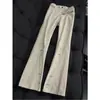 Pantalones de Hombre Estilo High Street Americano Primavera/Verano 2026 Nueva Marca de Moda Delgados Versátiles Sueltos Rectos Pierna Ancha Jeans