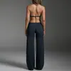 Conjunto de Sujetador Deportivo de Verano Transfronterizo con Cuello Halter, Espalda Hermosa, Realzador de Pecho, Sujetador Fitness Push-Up, Conjunto de Sujetador de Yoga para Usar como Prenda Exterior