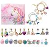 Calendario de Cuenta Regresiva de Unicornio de Dibujos Animados de 24 Rejillas Pulsera DIY Caja Sorpresa Joyería de Pulsera de Abalorios Hecha a Mano en Amazon