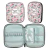 Kit de Tejido DIY Transfronterizo Bolsa de Almacenamiento para Crochet Bolsa Redonda Hecha a Mano para Agujas Accesorios Bolsa de Almacenamiento para Herramientas