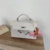 Bolso Kelly Estilo Coreano Nuevo Primavera 2026 para Mujer, Bolso Cruzado de Diseño Exclusivo, Bolso de Mano de Moda de Gama Alta con Hebilla de Cierre