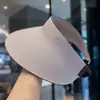 Sombrero de Protección Solar Ultra Ancho sin Costuras para Hombres y Mujeres 2025 Nuevo Verano Ala Grande Anti-UV Gorra Abierta para Exteriores