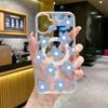 Funda Floral Simple de Verano para Teléfono para Apple 15, Funda Transparente Magnética de Gama Alta para 16, Funda Anticaídas para 13Pm