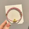 Pulseira de Alta Qualidade Estilo Zongzi 2026 Nova para o Festival do Barco-Dragão, Pulseira de Fio Colorido Estilo Xizang com Pingente de Paz, Corda de Mão Estilo Étnico