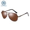 Gafas de sol polarizadas Defeng 1588 para comercio electrónico transfronterizo, gafas de sol para hombre, gafas de primavera con punto en la pierna