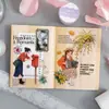 Serie de Encaje Estrellado Cinta Fresca Borde de Encaje Hueco Cinta para Diario Borde Guka Pegatina de Material Decorativo