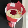 Año Nuevo, Festival de Primavera, Nochevieja, Papel de Regalo de Fuegos Artificiales, Papel de Diseño Sencillo y Moderno, Papel de Regalo para Arte Floral de Ramo al por Mayor