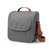 Bolsa Térmica de Tecido Oxford com Folha de Alumínio Cor Sólida 300D Catiônica Portátil Bolsa Térmica Cooler para Manter Alimentos Quentes, Frescos e Conservados