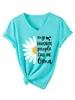 Meus produtos favoritos Amazon eBay estação independente moda versátil elegante camiseta feminina de gola V manga curta