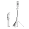Bastão de Selfie Telescópico Bluetooth Popular S03 para Filmagem Horizontal e Vertical, Tripé Integrado para Transmissão ao Vivo, Bastão de Selfie Portátil