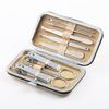 Portátil de aço inoxidável cortadores de unhas conjunto pedicure ferramentas especiais para unhas conjunto completo de tesouras de pele morta cortadores de unhas conjunto de beleza