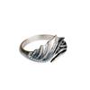 Anillo Alas de Dragón Plata Esterlina s925 Dark Dream Factory Outlet Joyería Anillo Venta al por Mayor Transfronteriza