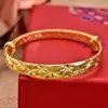 Pulsera de moda para mujer de oro de arena de Vietnam, chapada en oro real, simple, auspiciosa, con estrellas, suministro directo de fábrica de comercio electrónico, venta al por mayor