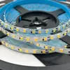 Tira de Luz 12V Placa en Forma de S 2835 Monocromática 120 LEDs 6mm Fuente para Caja de Luz con Autoadhesivo Tira de Luz LED Suave Regulable