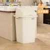 Papelera Cuadrada Comercial para Oficina, Cubo de Basura de Gran Capacidad para Cocina del Hogar, Contenedor de Residuos Sanitarios sin Tapa