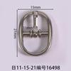 Diâmetro interno 11mm Fivela japonesa barril oval banho branco banho barril branco banho cor de pistola banho prata fosco direto da fábrica botão de sapato de couro