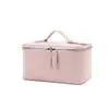 Bolsa de Hombro de Cuero de Venta Caliente en Comercio Exterior Bolsa de Cosméticos de Cuero Caja de Almacenamiento de Cosméticos de Gran Capacidad Bolsa de Viaje para Mujer Bolsa de Artículos de Tocador Impermeable