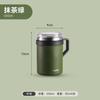 Nueva Taza Portátil de Acero Inoxidable 304 Sellada Aislada Vaso para Agua con Tapa Acero Inoxidable 304 Taza para Café Vaso para Agua