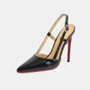 Nuevos zapatos de tacón de aguja de corte bajo en color nude puro para mujer, versátiles y sencillos, con diseño transpirable, disponibles para dropshipping transfronterizo