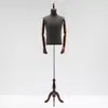 Maniquíes de utilería para tienda de ropa masculina estilo coreano, maniquí de medio cuerpo para escaparate masculino, soporte de exhibición para trajes y vestidos de tienda de ropa, de cuerpo completo
