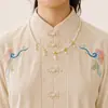 All-match antigo estilo colar de estilo antigo da menina traje Hanfu colar de pérolas Tang estilo colarinho de fadas