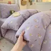 2026 Nuevo Modelo Algodón Suave tipo Bubble Puff Cama de Estudiante para Dormitorio Cama Individual Juego de Tres o Cuatro Piezas