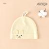 Gorro Fetal de Algodón Puro Doble Capa Clase A para Bebé, Gorro de Bebé, Diseño de Ciervo, Protege la Fontanela, Cortavientos, Previene el Frío, Protege la Cabeza, Ropa para Niños Anyang