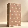Em estoque Sacola de papel kraft criativa descartável para biscoitos embalagem para doces festa de aniversário couro de vaca 6 Estilos